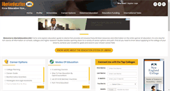 Desktop Screenshot of liberiaeducation.info